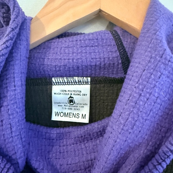 Melanzana Purple and Brown Hoodie - Picture 3 of 4